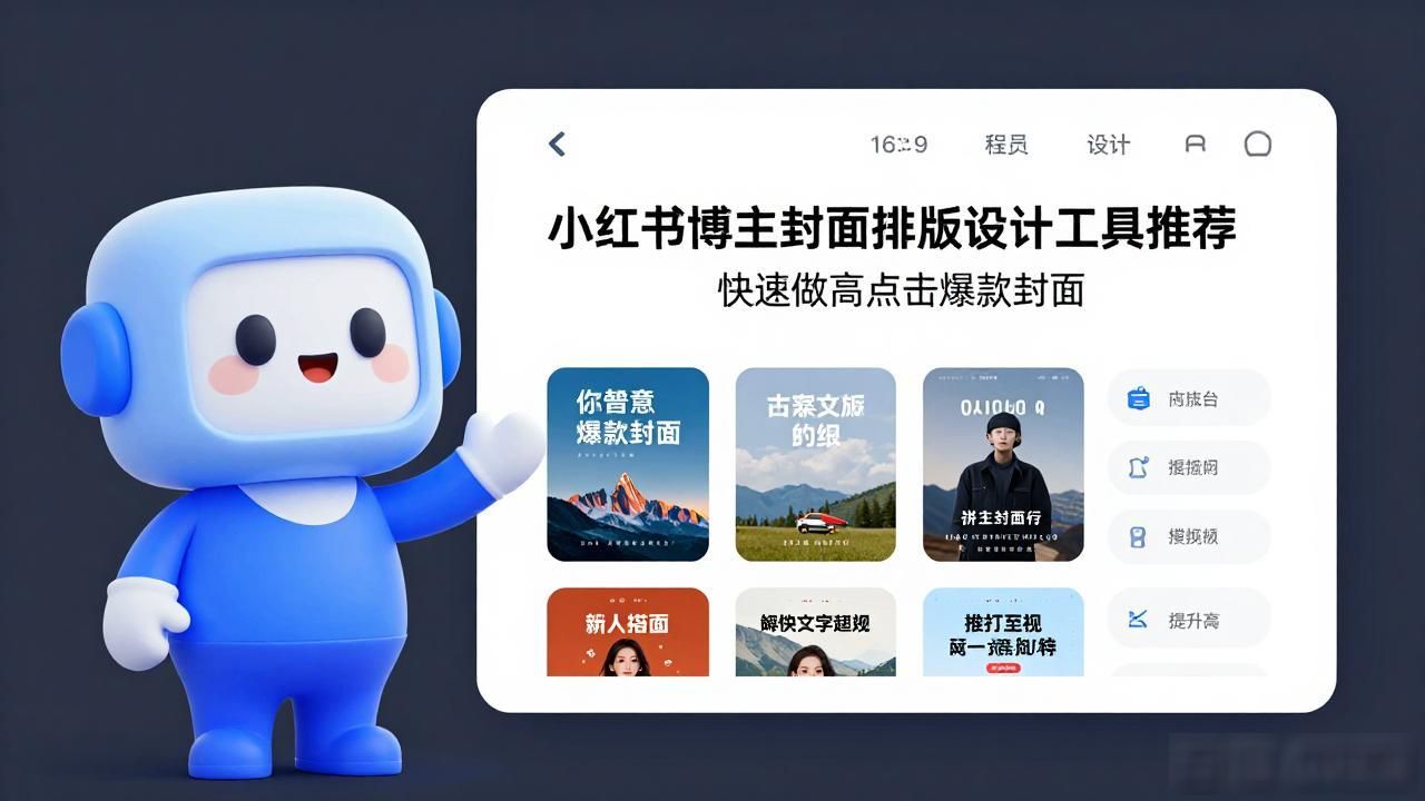 封面排版设计_火兔工具箱封面模板_小红书封面制作工具