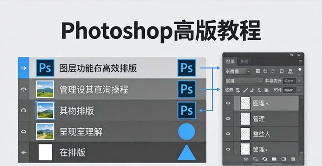 海报宣传册设计排版_PS高效排版技巧_ps相册照片排版设计