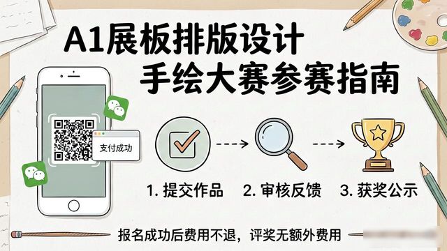 a1展板排版设计_手绘艺术设计大赛_室内设计手绘比赛