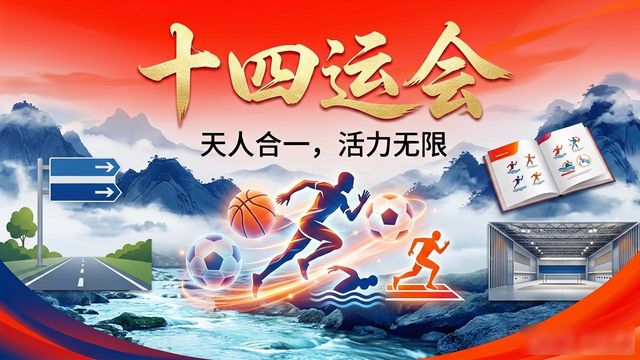 十四运会体育图标文化内涵_十四运会体育图标设计理念_会徽设计图案