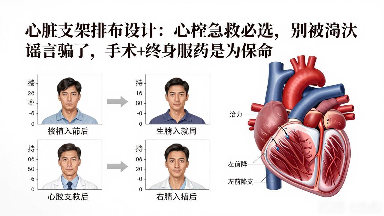 心脏支架手术_支架设计排版_心脏支架是否有效