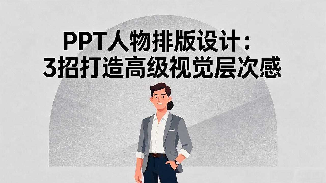 PPT人物介绍页设计技巧_介绍人物排版设计_PPT人物介绍页层次感排版