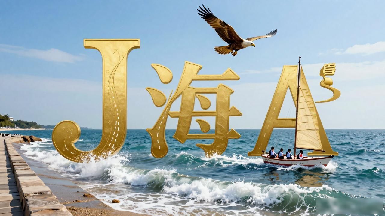 中学校徽设计图案大全_金海岸中学新校徽图案寓意_日照市金海岸中学新校徽设计