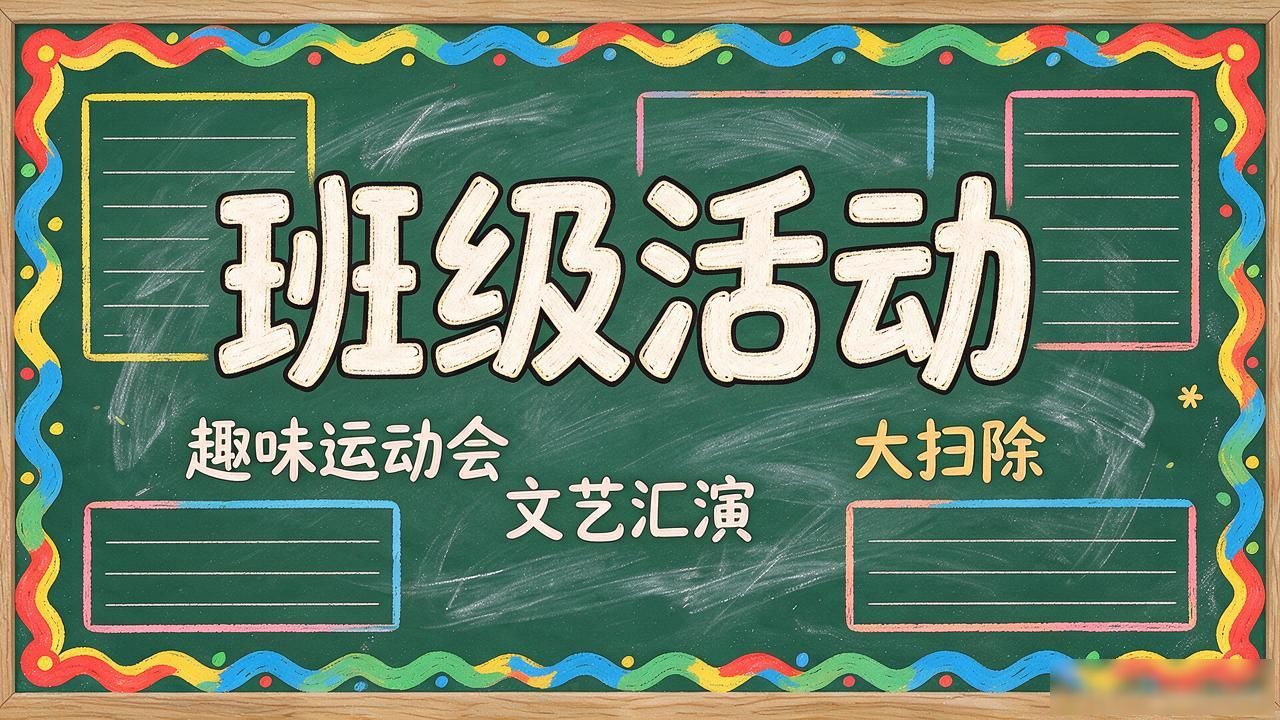 中秋主题黑板报_国风黑板报设计_优秀板报设计图案大全