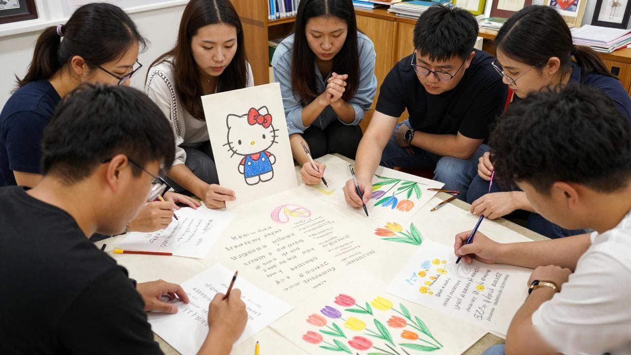 福城街道茜坑社区环保活动_DIY涂鸦帆布袋手工活动_手绘环保袋设计图案