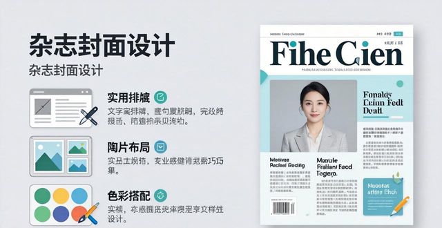 版面规划字体选择图片处理_杂志封面设计技巧_人物杂志排版设计