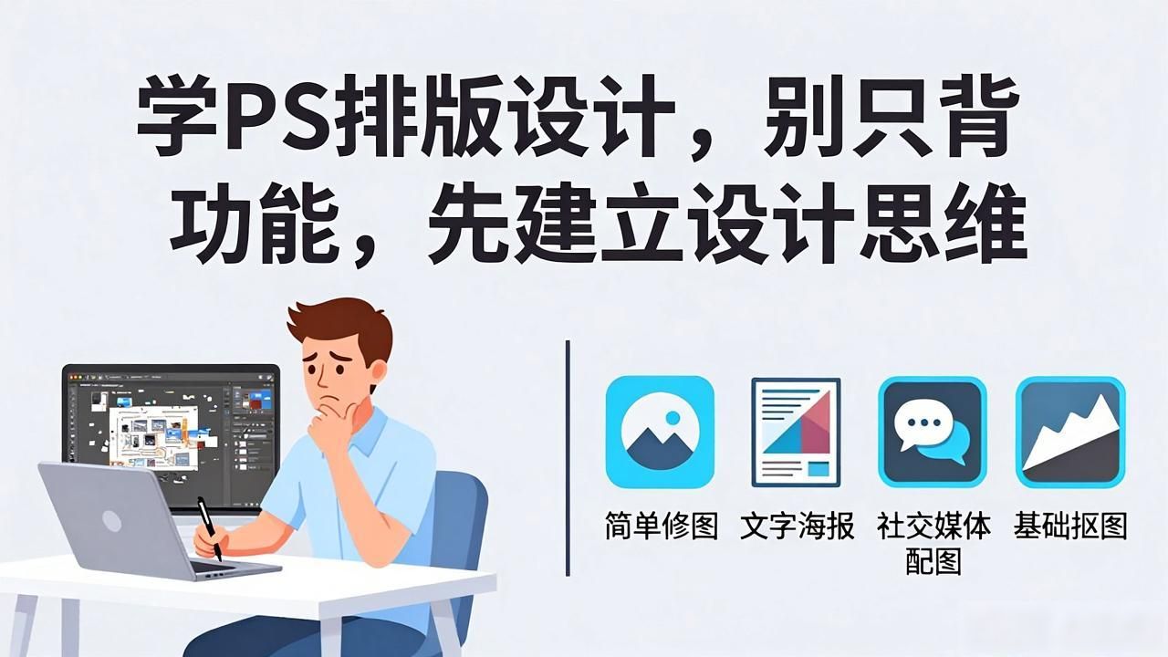 ps设计基础入门_ps学习框架_ps排版设计
