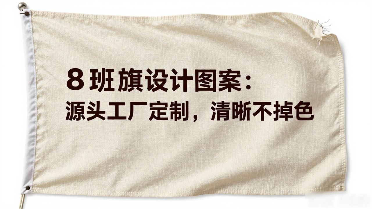 旗帜制作_热升华工艺_品质保证_8班旗设计图案大全_班旗定制_避坑指南_源头工厂