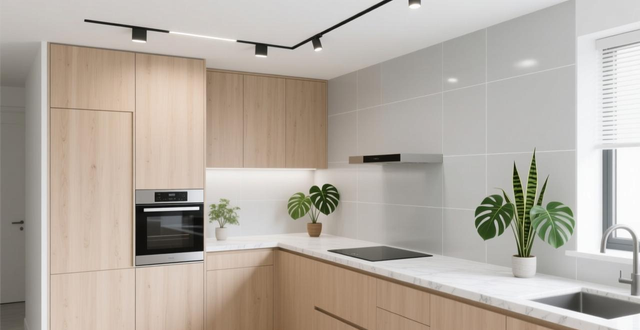 厨房阳台创意设计灵感_客餐厅浅色轻奢设计案例_最美户型装修设计图案