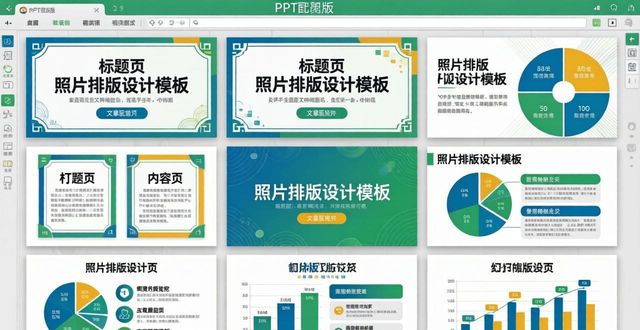 PPT母版使用技巧_照片排版设计模板_PPT母版一键换色教程