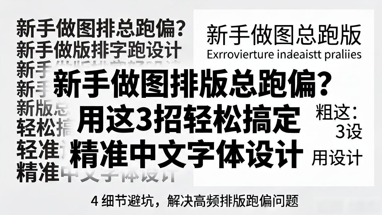 在线设计工具精准排版_乔拓云云图设计排版教程_中文字体排版设计