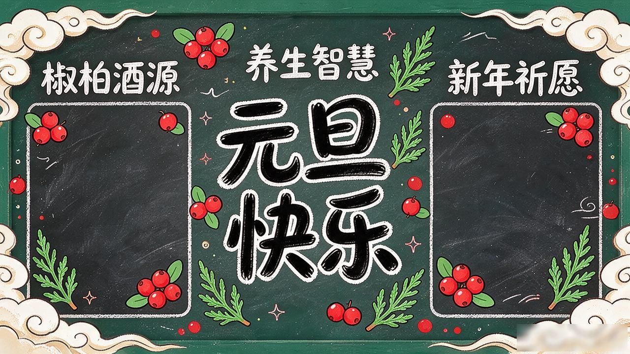 元旦由来和习俗_元旦传统庆祝方式_元旦板报设计图案大全