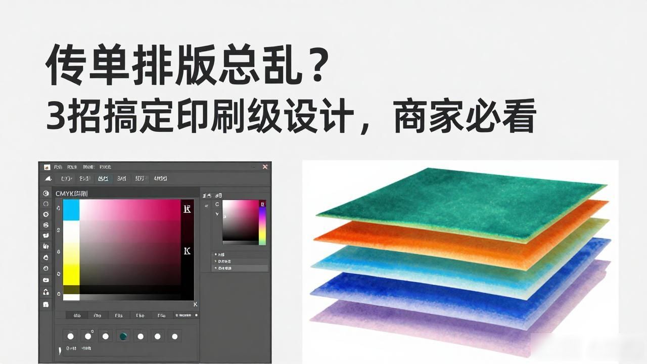 宣传单页设计工具_传单设计 排版_乔拓云云图印刷适配