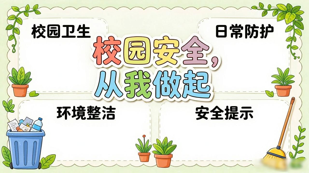 二年级安全教育_小学二年级黑板报设计图案大全_安全知识板报设计