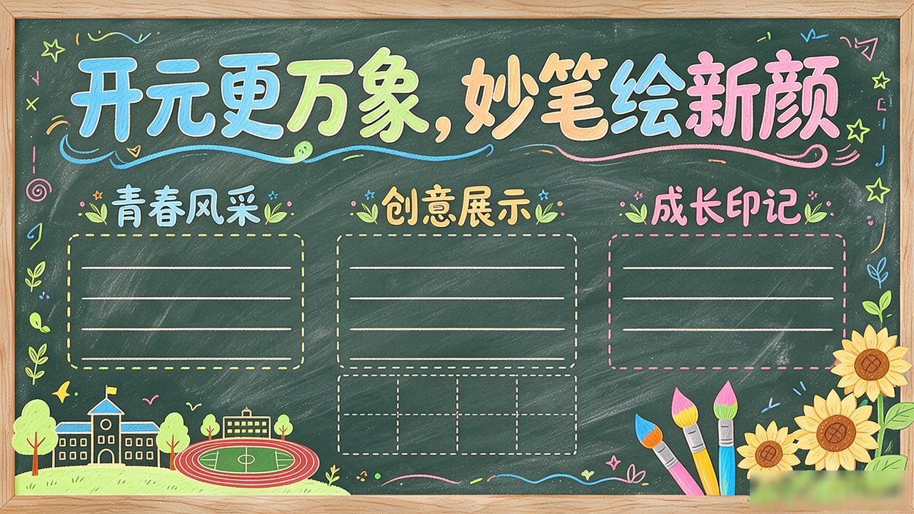 黑板报设计图案大全高中_德清求是高中黑板报评比活动_高中主题黑板报评比活动