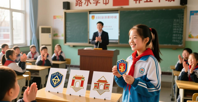 班徽设计图案轴对称和平移_轴对称图形班徽设计_郑州市金水区纬四路小学五年级班徽设计展评活动