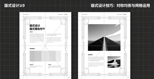 排版设计技巧_对称构图规律_均衡版式设计法则