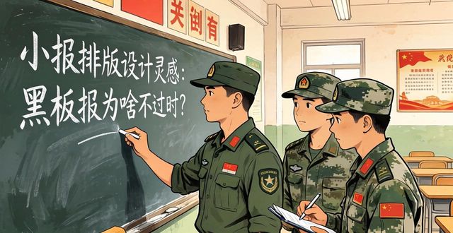 黑板报在信息化时代的作用_小报排版设计_黑板报传统教育载体