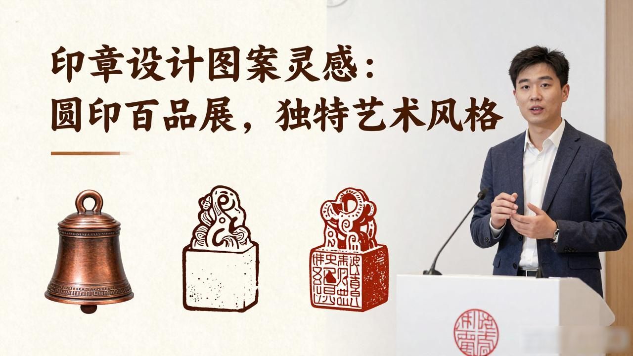 印章设计图案_张华飚圆印百品展_浙江省书法家协会篆刻作品