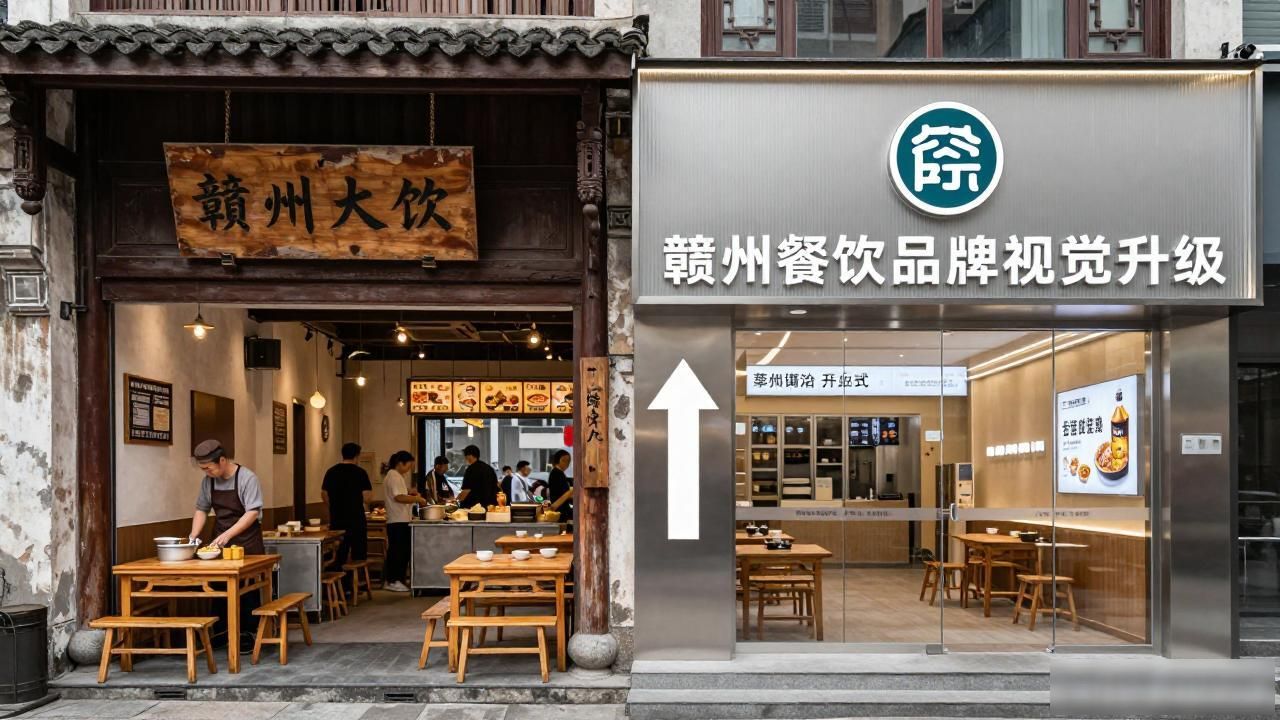 赣南餐饮品牌升级_宴会菜单排版设计_赣州餐饮品牌设计