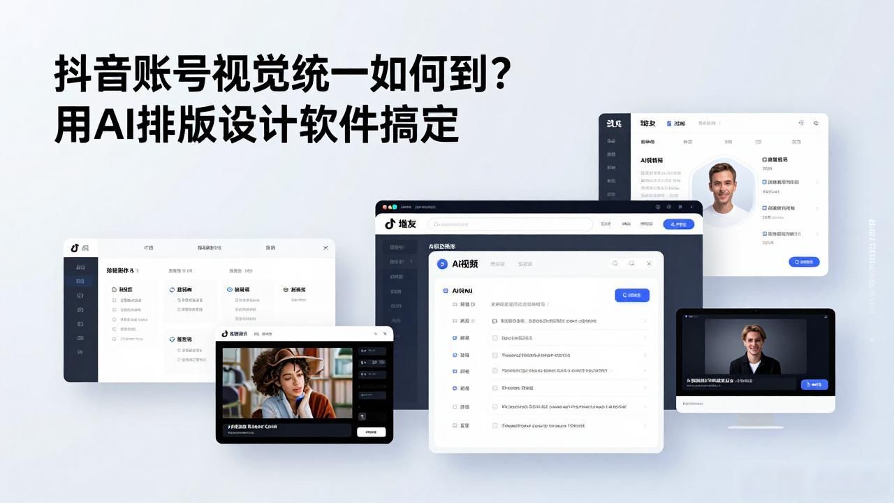排版设计用什么软件_抖音AI视频生成工具_全链路交付能力