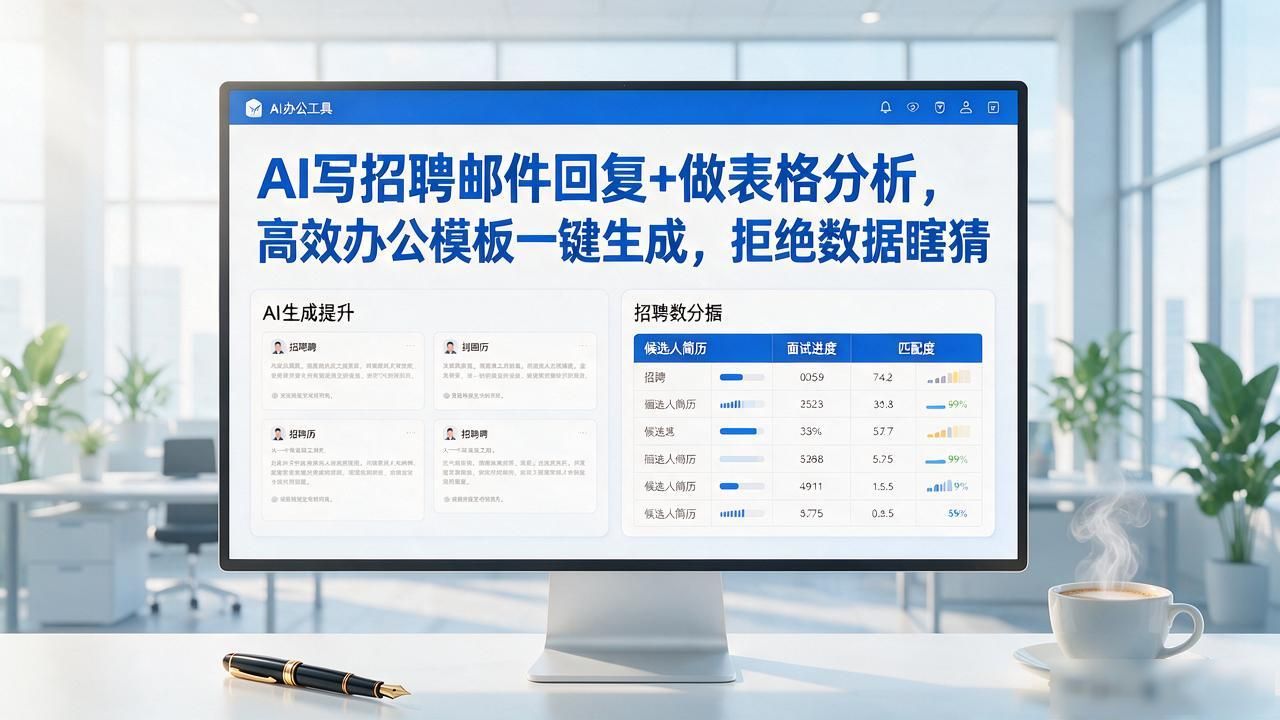 邮件回复模板_招聘排版设计模板_数据分析模板