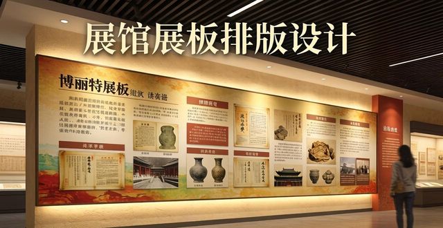 博丽特展板室内文化墙宣绒布浮雕打印_展馆物料制作_创意产品展板排版设计