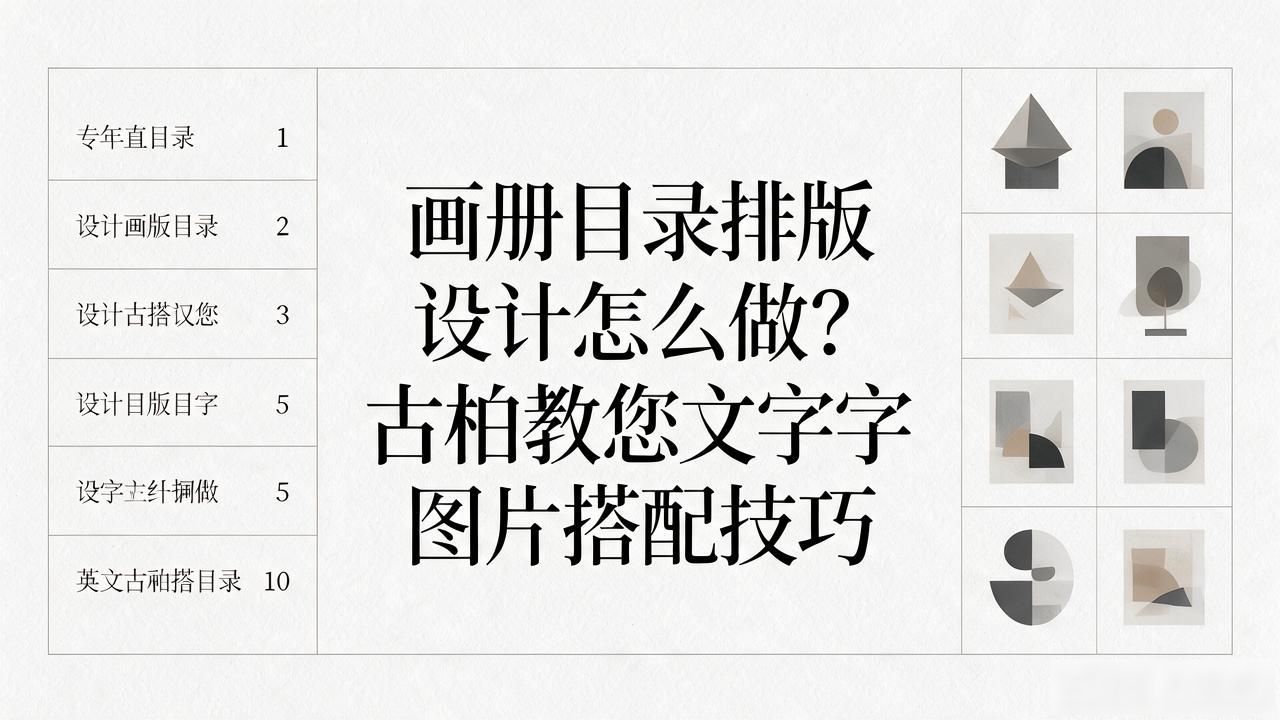 目录排版设计_杂志目录设计技巧_杂志目录设计图片处理