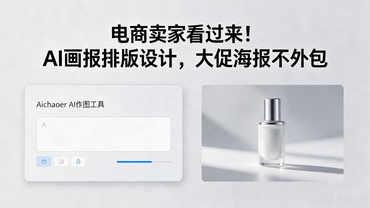 节日促销海报设计_画报排版设计_AI商品图生成