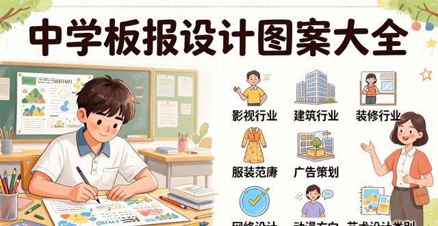 初中生手绘黑板报_中学板报设计图案大全_黑板报主题设计