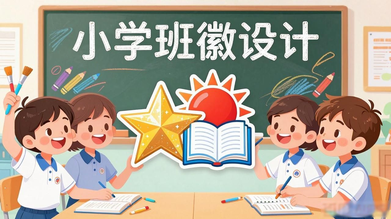班徽设计图案大全小学_丰产道小学班徽设计比赛_班徽设计步骤指南