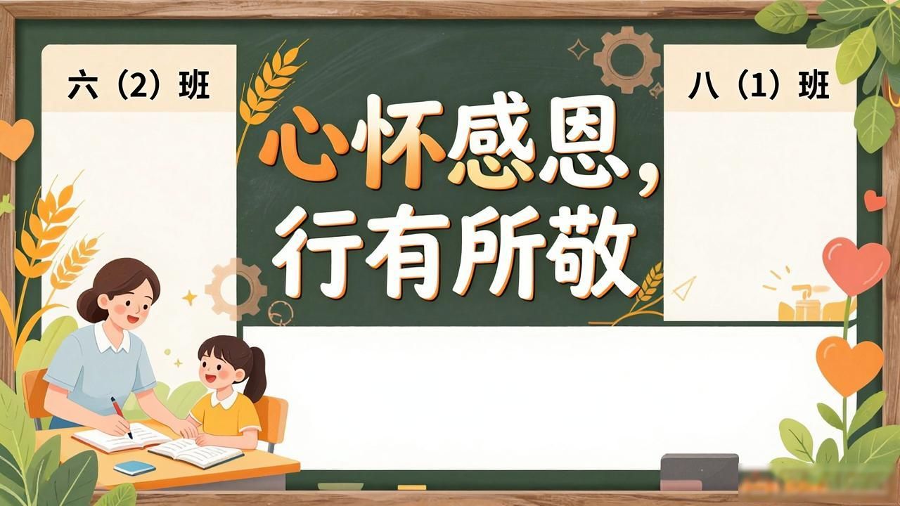 元旦黑板报设计图案大全_守规知礼爱国传承感恩奉献黑板报_市体校班级黑板报评选活动