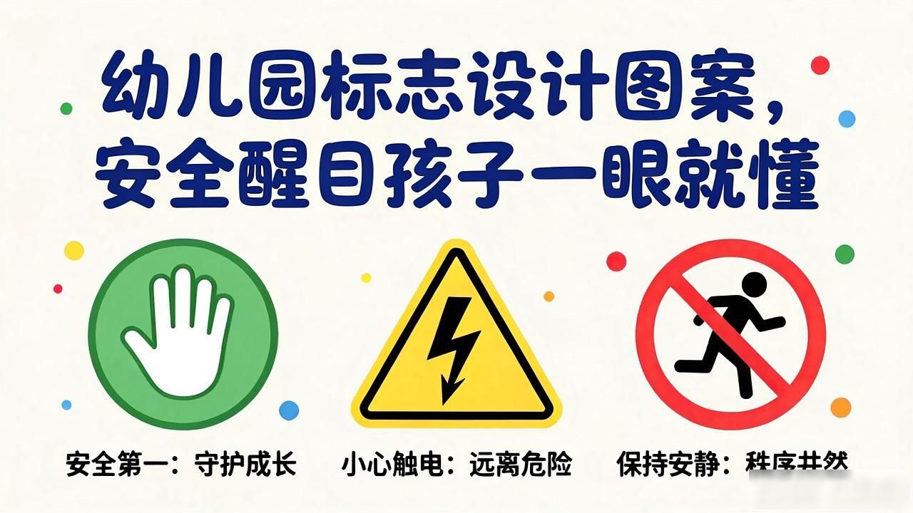 大班幼儿自我保护意识培养_幼儿园安全标志教育_幼儿园标志设计图案