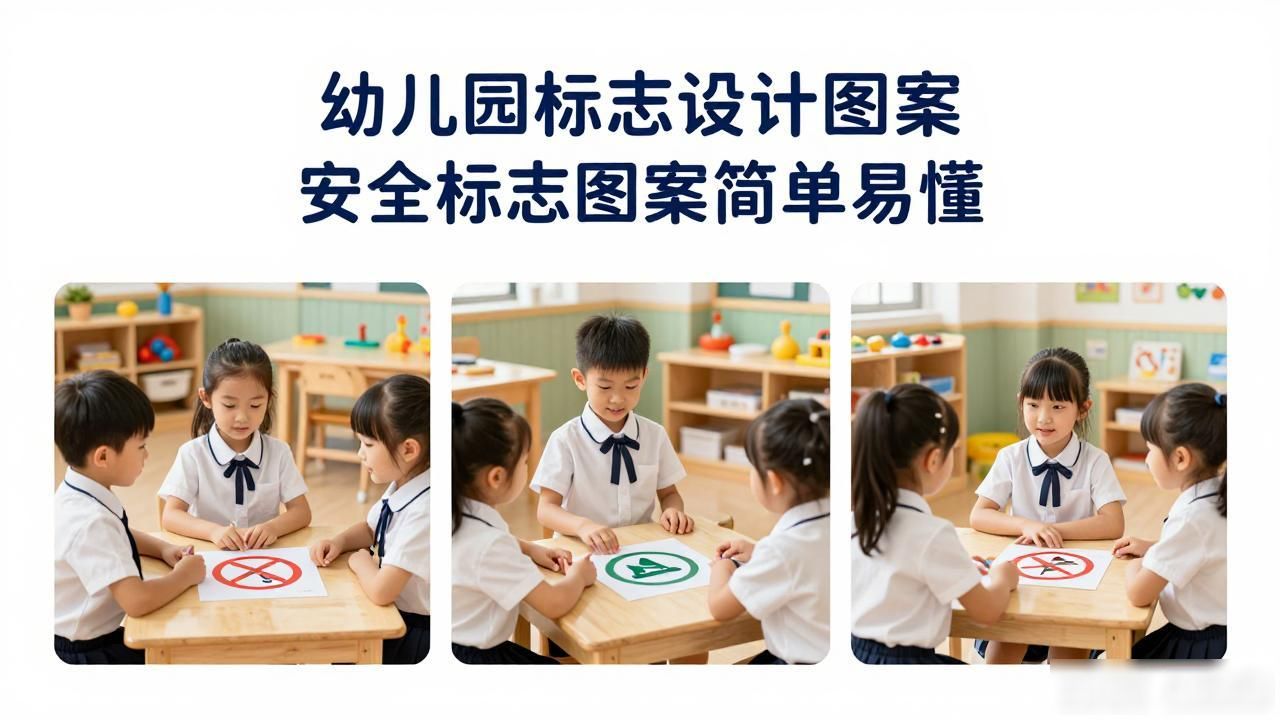 幼儿园大班安全标志说课稿_幼儿园标志设计图案_安全标志分类教学活动