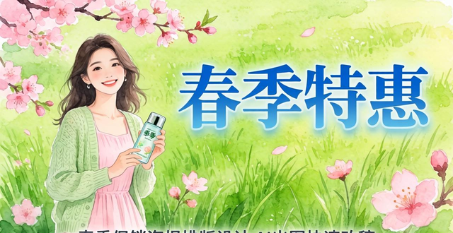 千图网AI同款海报生成_门店AI海报设计_促销单页文案排版设计