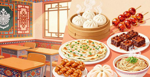 民俗故事我来讲_教室设计图案纸_民族特色教室环创