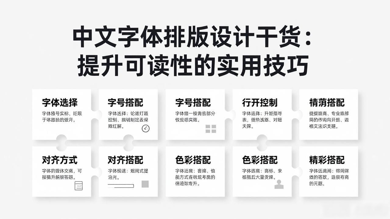 文字设计可读性_平面设计文字排列原则_中文字体排版设计干货